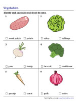 Recognizing Vegetables