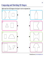 Composing and Matching 2D Shapes