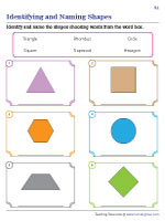 Recognizing and Naming 2D Shapes