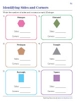 Sides and Corners of 2D Shapes