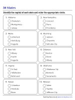 Identifying Capitals of States