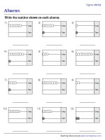 abacus worksheets