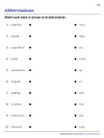 Matching Meanings of Abbreviations Used in a Dictionary