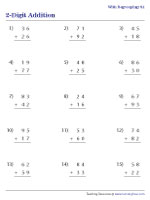 Adding 2-Digit Numbers - With Regrouping