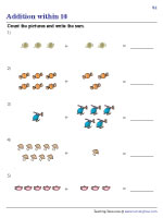 Count and Add - Addition within 10