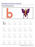 Tracing Lowercase Letter b