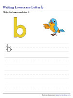 Printing Lowercase Letter b