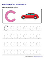 Tracing Uppercase Letter C