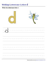 Printing Lowercase Letter d