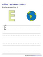 Printing Uppercase Letter E