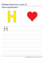 Printing Uppercase Letter H