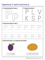 Uppercase P and Lowercase p | Mixed Review
