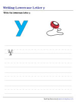 Printing Lowercase Letter y