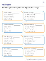 Object-Function Analogies