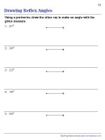 Drawing Reflex Angles