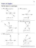 Pairs of Angles and Linear Expressions