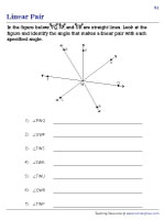 Identifying an Angle in the Linear Pair