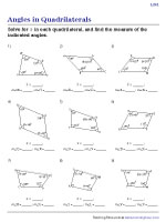 Angles in Quadrilaterals - Level 2 - 1