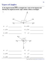 Identifying the Types of Angles