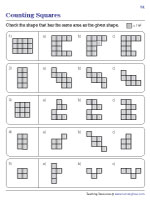 Counting Squares - MCQ - Customary
