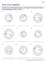 Finding Area - Integers - Customary