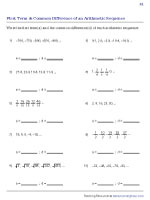 First Term and Common Difference of an Arithmetic Sequence