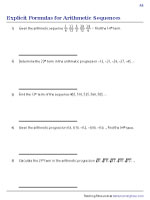 Finding Specific Term Using Explicit Formula - Arithmetic Sequence 2