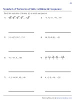 Finding the Number of Terms of the  Finite Arithmetic Sequence 1