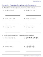 Arithmetic Sequence - Mixed Review 1