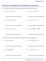 Arithmetic Sequence - Mixed Review 2