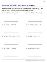 Finding Sums of Finite Arithmetic Series 2