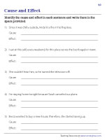 Identifying Causes and Effects