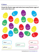 How Many Easter Eggs of Each Color Are There?
