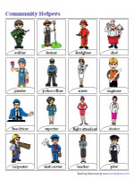 Community Helpers - Chart