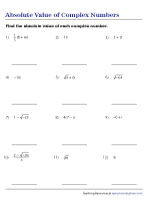 Finding Absolute Values of Complex Numbers