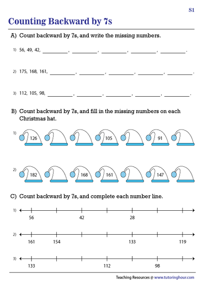 Counting Backward by 7s