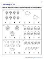 Count the Pictures | Worksheet #2
