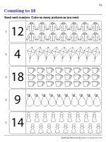 Counting and Coloring Objects