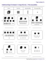 Writing Decimal Subtraction Sentences - Thousandths - Regrouping