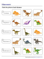 Recognizing Pictures of Dinosaurs