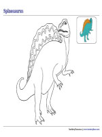 Coloring Spinosaurus
