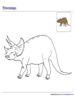 Coloring Triceratops