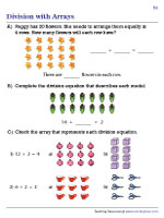 Mixed Review - Division with Arrays