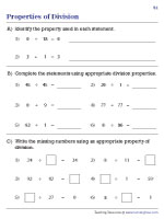 Division Properties