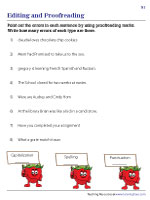 Identifying Errors in Sentences and Writing the Number of Errors