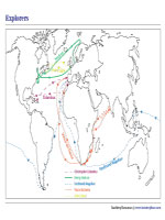 Routes of Explorers - Map