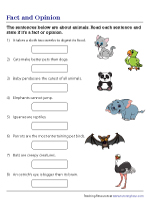 Fact or Opinion - Animal-Themed