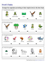 Sequencing Organisms in Food Chain