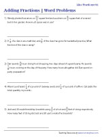 Adding Like Fractions