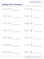 Adding Mixed Numbers with Unlike Denominators